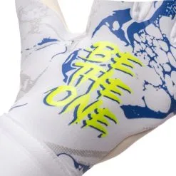 Guante Reusch Pure Contact Silver Niño -tienda de material de futbol guante reusch pure contact silver nino white blue 4