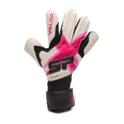 Guante SP Fútbol Valor Pro -tienda de material de futbol guante sp futbol valor pro white black pink 1