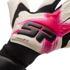 Guante SP Fútbol Valor Pro -tienda de material de futbol guante sp futbol valor pro white black pink 4