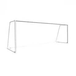 Jim Sports Juego Porterías Fútbol 11 Metálicas Trasladables Tubo (100 Mm)