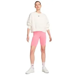 Malla Nike Corta Sportswear Essential Biker Mujer 9 Malla Nike Corta Sportswear Essential Biker Mujer -tienda de material de futbol malla nike corta sportswear essential biker mujer coral chalk white 3