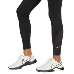 Malla Nike Dri-Fit One Mujer -tienda de material de futbol malla nike dri fit one mujer black white 3