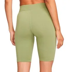 Malla Nike Corta Sportswear Essential Biker Mujer -tienda de material de futbol malla nike sportswear essentials biker mujer alligator white 1