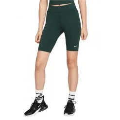 Malla Nike Corta Sportswear Essential Biker Mujer -tienda de material de futbol malla nike w nsw essntl mr biker pro green 2