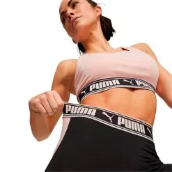 Malla Puma Train Strong Fashion Mujer -tienda de material de futbol malla puma train strong fashion mujer black rose dust 3