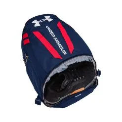 Mochila Under Armour UA Hustle 5.0 Backpack -tienda de material de futbol mochila under armour ua hustle 5.0 backpack academy red white 4