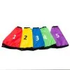Pack SP Fútbol 10 Fundas Para Cono Con Número -tienda de material de futbol pack sp futbol 10 fundas para cono con numero multicolor 0