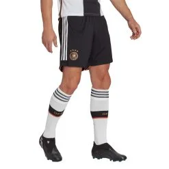 Pantalón Corto Adidas Alemania Primera Equipación Mundial Qatar 2022 -tienda de material de futbol pantalon corto adidas alemania primera equipacion world cup 2022 black 1