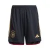 Pantalón Corto Adidas Alemania Segunda Equipación Mundial Qatar 2022 Niño -tienda de material de futbol pantalon corto adidas alemania segunda equipacion world cup 2022 nino black 0
