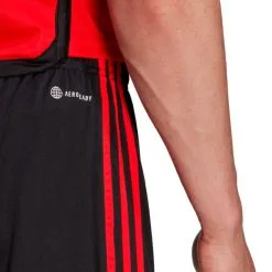Pantalón Corto Adidas Bélgica Primera Equipación Mundial Qatar 2022 -tienda de material de futbol pantalon corto adidas belgica primera equipacion world cup 2022 black 2