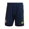 Pantalón Corto Adidas Colombia Primera Equipación Mundial Qatar 2022 -tienda de material de futbol pantalon corto adidas colombia primera equipacion world cup 2022 collegiate navy 0