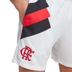 Pantalón Corto Adidas CR Flamengo Fanswear Icon 10 Pantalón Corto Adidas CR Flamengo Fanswear Icon -tienda de material de futbol pantalon corto adidas cr flamengo fanswear 2022 2023 white 3