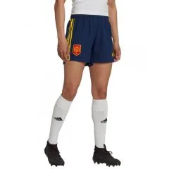 Pantalón Corto Adidas España Primera Equipación Euro 2022 Mujer -tienda de material de futbol pantalon corto adidas espana primera equipacion 2021 2022 mujer team navy blue 1