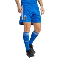 Pantalón Corto Adidas Italia Primera Equipación 2022-2023 -tienda de material de futbol pantalon corto adidas italia primera equipacion 2022 2023 blue 1