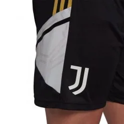 Pantalón Corto Adidas Juventus FC Training 2022-2023 -tienda de material de futbol pantalon corto adidas juventus fc training 2022 2023 black 3