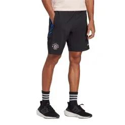 Pantalón Corto Adidas Manchester United FC Fanswear 2022-2023 -tienda de material de futbol pantalon corto adidas manchester united fc fanswear 2022 2023 black glory blue 1