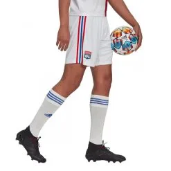 Pantalón Corto Adidas Olympique De Lyon Primera Equipación 2022-2023 -tienda de material de futbol pantalon corto adidas olympique de lyon primera equipacion 2022 2023 white 1
