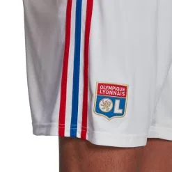 Pantalón Corto Adidas Olympique De Lyon Primera Equipación 2022-2023 -tienda de material de futbol pantalon corto adidas olympique de lyon primera equipacion 2022 2023 white 3