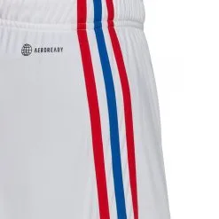 Pantalón Corto Adidas Olympique De Lyon Primera Equipación 2022-2023 -tienda de material de futbol pantalon corto adidas olympique de lyon primera equipacion 2022 2023 white 4