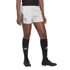 Pantalón Corto Adidas Real Madrid CF Training 2022-2023 Mujer -tienda de material de futbol pantalon corto adidas real madrid cf training 2022 2023 mujer white 1