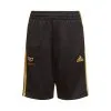 Pantalón Corto Adidas Salah Niño -tienda de material de futbol pantalon corto adidas salah nino black gold metallic 0
