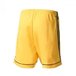 Pantalón Corto Adidas Squadra 17 -tienda de material de futbol pantalon corto adidas squadra 17 amarillo negro 1