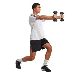 Pantalón Corto Adidas Train Icons 3 Stripes -tienda de material de futbol pantalon corto adidas train icons 3 stripes black 3