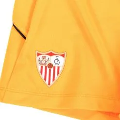 Pantalón Corto Castore Sevilla FC Primera Equipación Portero 2022-2023 Niño -tienda de material de futbol pantalon corto castore sevilla fc primera equipacion portero 2022 2023 nino vibrant orange 2