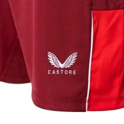 Pantalón Corto Castore Sevilla FC Segunda Equipación 2022-2023 -tienda de material de futbol pantalon corto castore sevilla fc segunda equipacion 2022 2023 rojo 3