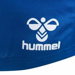 Pantalón Corto Hummel CD Tenerife Training 2022-2023 Niño -tienda de material de futbol pantalon corto hummel cd tenerife training 2022 2023 nino azul 3