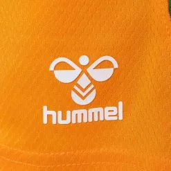 Pantalón Corto Hummel Real Betis Balompié Tercera Equipación 2022-2023 Niño -tienda de material de futbol pantalon corto hummel real betis balompie tercera equipacion 2022 2023 nino bright marigold 3