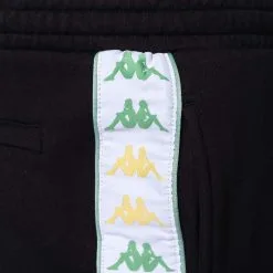 Pantalón Corto Kappa 222 Banda Sancio 9 Pantalón Corto Kappa 222 Banda Sancio -tienda de material de futbol pantalon corto kappa 222 banda sancio negro 2