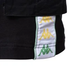 Pantalón Corto Kappa 222 Banda Sancio 11 Pantalón Corto Kappa 222 Banda Sancio -tienda de material de futbol pantalon corto kappa 222 banda sancio negro 4