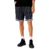 Pantalón Corto Karl Kani Small Signature Pinstripe Mesh -tienda de material de futbol pantalon corto karl kani small signature pinstripe mesh black white 0