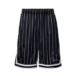 Pantalón Corto Karl Kani Small Signature Pinstripe Mesh 9 Pantalón Corto Karl Kani Small Signature Pinstripe Mesh -tienda de material de futbol pantalon corto karl kani small signature pinstripe mesh black white 3