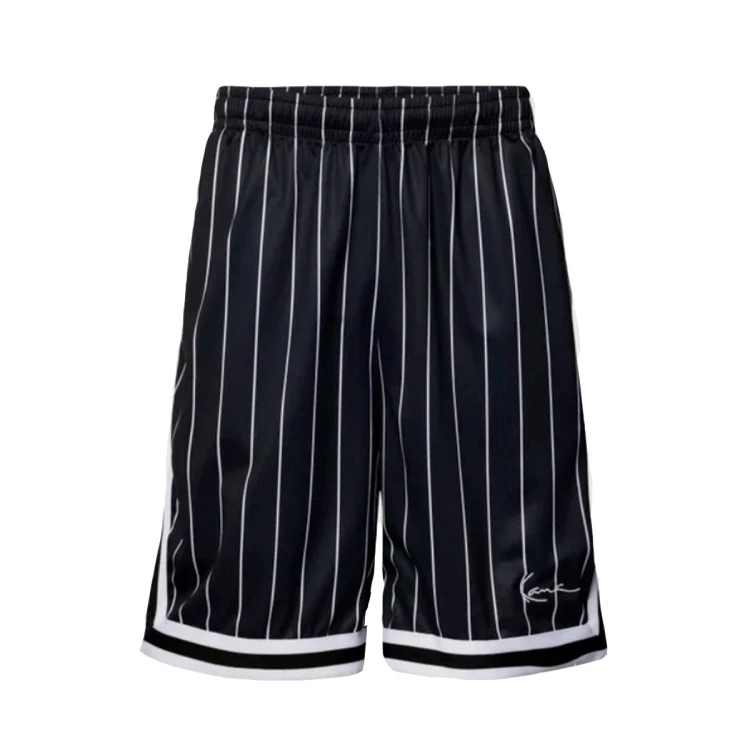 Pantalón Corto Karl Kani Small Signature Pinstripe Mesh 6 Pantalón Corto Karl Kani Small Signature Pinstripe Mesh - Imagen 4