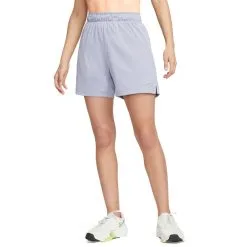 Pantalón Corto Nike Dri-Fit Attack Mujer -tienda de material de futbol pantalon corto nike dri fit attack mujer indigo haze gridiron oxygen purple reflective 2