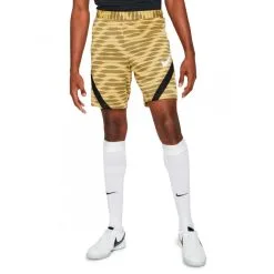 Pantalón Corto Nike Dri-Fit Strike Knit -tienda de material de futbol pantalon corto nike dri fit strike knit saturn gold black white 2