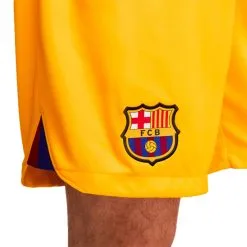 Pantalón Corto Nike FC Barcelona Cuarta Equipación Stadium 2022-2023 -tienda de material de futbol pantalon corto nike fc barcelona cuarta equipacion stadium 2022 2023 yellow deep royal blue 4 1