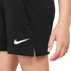 Pantalón Corto Nike Sportswear French Terry Niña 10 Pantalón Corto Nike Sportswear French Terry Niña -tienda de material de futbol pantalon corto nike g nsw short ft black negro 3