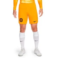 Pantalón Corto Nike Holanda Primera Equipación Stadium Mundial Qatar 2022 -tienda de material de futbol pantalon corto nike holanda primera equipacion stadium mundial qatar 2022 orange peel black 2