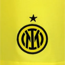 Pantalón Corto Nike FC Inter De Milán Tercera Equipación Stadium 2022-2023 Niño -tienda de material de futbol pantalon corto nike inter de milan tercera equipacion 2022 2023 nino vibrant yellow black 3