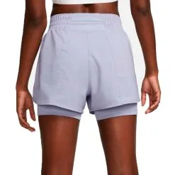 Pantalón Corto Nike Dri-Fit One Mujer 7 Pantalón Corto Nike Dri-Fit One Mujer -tienda de material de futbol pantalon corto nike one dri fit 3in 2n1 mujer indigo haze reflective silver 1