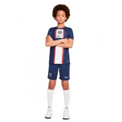 Pantalón Corto Nike Paris Saint-Germain FC Primera Equipación Stadium 2022-2023 Niño -tienda de material de futbol pantalon corto nike paris saint germain fc primera equipacion stadium 2022 2023 nino midnight navy white 3