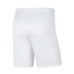 Pantalón Corto Nike Park III Knit Niño -tienda de material de futbol pantalon corto nike park iii knit nino white black 1