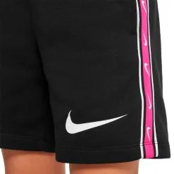 Pantalón Corto Nike Sportswear Repeat Niño -tienda de material de futbol pantalon corto nike sportswear repeat nino black white 2