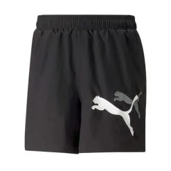 Pantalón Corto Puma Essentials+ Logo Power Cat Woven5'' -tienda de material de futbol pantalon corto puma essentials logo power cat woven5 black 5