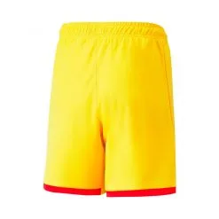 Pantalón Corto Puma Girona FC Segunda Equipación Replica 2022-2023 Niño -tienda de material de futbol pantalon corto puma girona fc segunda equipacion 2022 2023 nino spectra yellow red 1