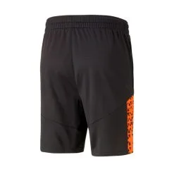 Pantalón Corto Puma IndividualCUP Training -tienda de material de futbol pantalon corto puma individualcup training black ultra orange 1