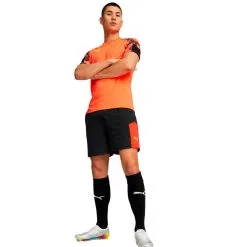 Pantalón Corto Puma IndividualFINAL Training 11 Pantalón Corto Puma IndividualFINAL Training -tienda de material de futbol pantalon corto puma individualfinal training shorts puma black fiery coral 4